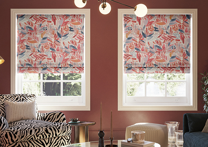 Acer, Mulberry - Roman Blind - Image 3